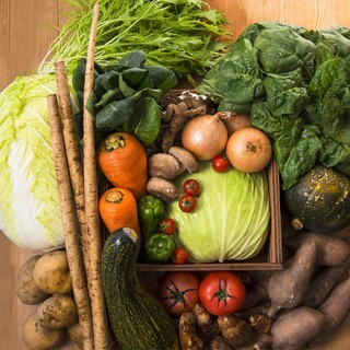 地元一関産の食材