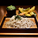 蕎麦いまゐ - 天せいろ@750円