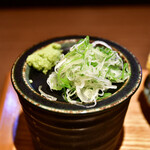 蕎麦いまゐ - 【天せいろ@750円】薬味