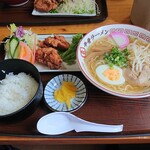 くつろぎ亭ひこべえ  - 2020年6月　ラーメンセット