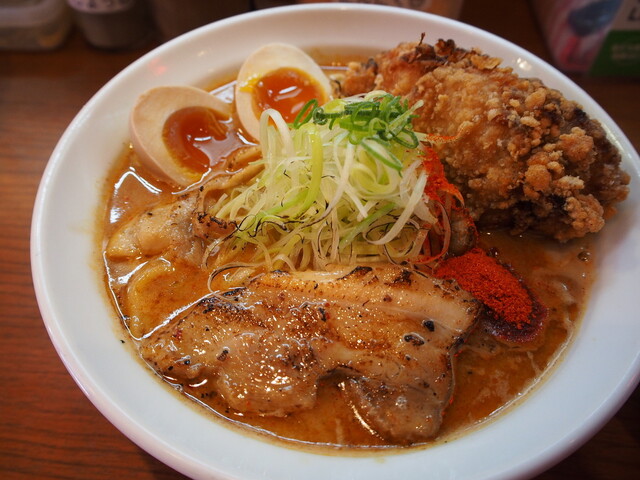 辛口炙り肉ソバ ひるドラ 鶴橋店 鶴橋 ラーメン 食べログ 辛口炙り肉ソバ ひるドラ 鶴橋店 鶴橋 ラーメン 食べログ
