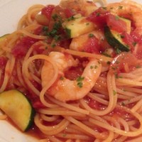 GINTO 池袋店 - エビとズッキーニのパスタ