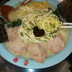 壱発ラーメン - めかとろラーメン中盛