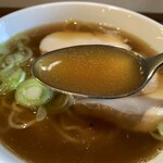 ナガタ店 - 鶏出汁の醤油スープ