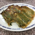 宇宙軒 - しそ入りぎょうざ（2列）