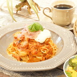 友安製作所カフェ - 日替わりパスタ