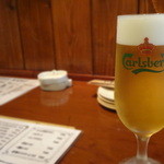 シエスタ - 生ビール・カールスバーグ