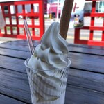 北かり - 料理写真:ソフクリ