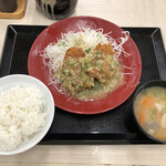 かつや - かつやのマグロかつ定食759円。