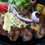 キュル・ド・サック - ホエー豚のグリル　バルサミコソース