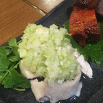 Chuuka Meisai Chin - 冷製 蒸し鶏 さっぱりネギ生姜ソースかけ