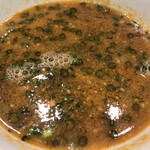 創作麺工房 鳴龍 - スープ割は「鳴龍」ならではの芳醇なお出汁