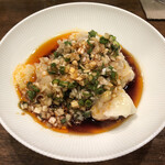 創作麺工房 鳴龍 - 「海老ワンタン」450円