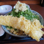 丸亀製麺 - これに「いか天ぶっかけ