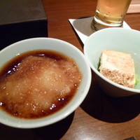 麻布 とさか - お通し￥500