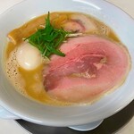 風見鶏 - ムロアジ醤油鶏白湯らーめん