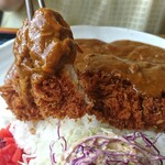 まるいち亭 - 「カツカレー」②