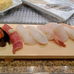 立喰寿司函太郎 - 北海道にぎり 7貫