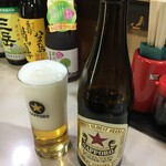 京ちゃん - (ドリンク)ビール サッポロラガー(中瓶)
