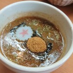 麺処 かつお商店 - 濃魚介つけ麺のつけ汁