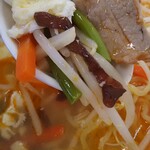 COPAL - トッピングはお肉･モヤシ･人参･木耳･ニラ･溶き卵等々