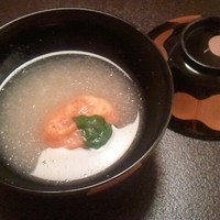 名古屋 浅田 - 甘エビのしんじょう
                  蓮根のすりながし★☆