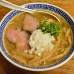 渡なべ - 後期型六坊豚骨魚介ラーメン９００円