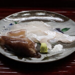 片折 - マコガレイと鳥貝