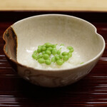片折 - スナップエンドウの粥