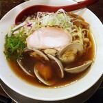 金町製麺 - 醤油貝そば