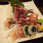 金町製麺 - 刺身盛