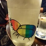 金町製麺 - 日本酒「仙禽かぶとむし」