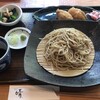 蕎麦切り 晴 - もり蕎麦といなり寿司：￥１，１００