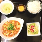 淑々 - 麻婆豆腐定食(¥850)