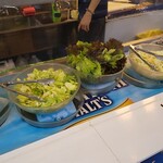 市場直結 柳橋ビアガーデン - 食べ放題の食材