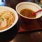 麺や しき - つけ麺中盛