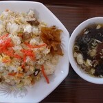 かなめ食堂 - チャーハン（スープ付）