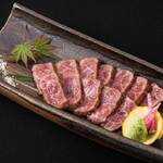 Straw-grilled Kyushu Kuroge Wagyu beef