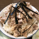 らーめん夢中 - 炊き込みご飯200円