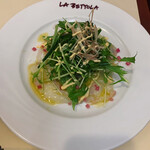 ラ・ベットラ・ダ・オチアイ - 平目のカルパッチョ