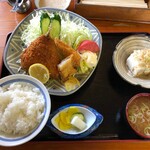 Shishidome Doraibuin - アジフライ定食