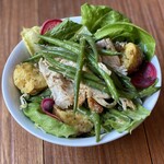 Salade Poulet Roast chicken salad