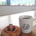 準喫茶カガモク - 料理写真:コーヒー&ドーナツ