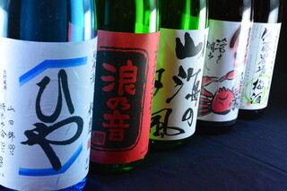 さしみ茶屋 樽寿司 - 2020年初夏の地酒、一例です。