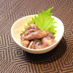 Pickled firefly squid