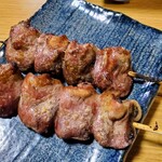 やきとり 津軽のもつけ - ハツの塩