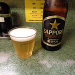 ラーメン二郎 - 黒ラベルでお疲れ～