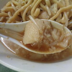 ラーメン二郎 - あぶらチョイ硬い