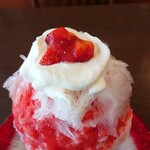 慈げん - プレミアムミルクに生いちご(小盛)