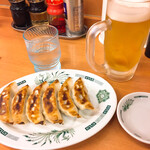 日高屋 - 餃子、生ビール290